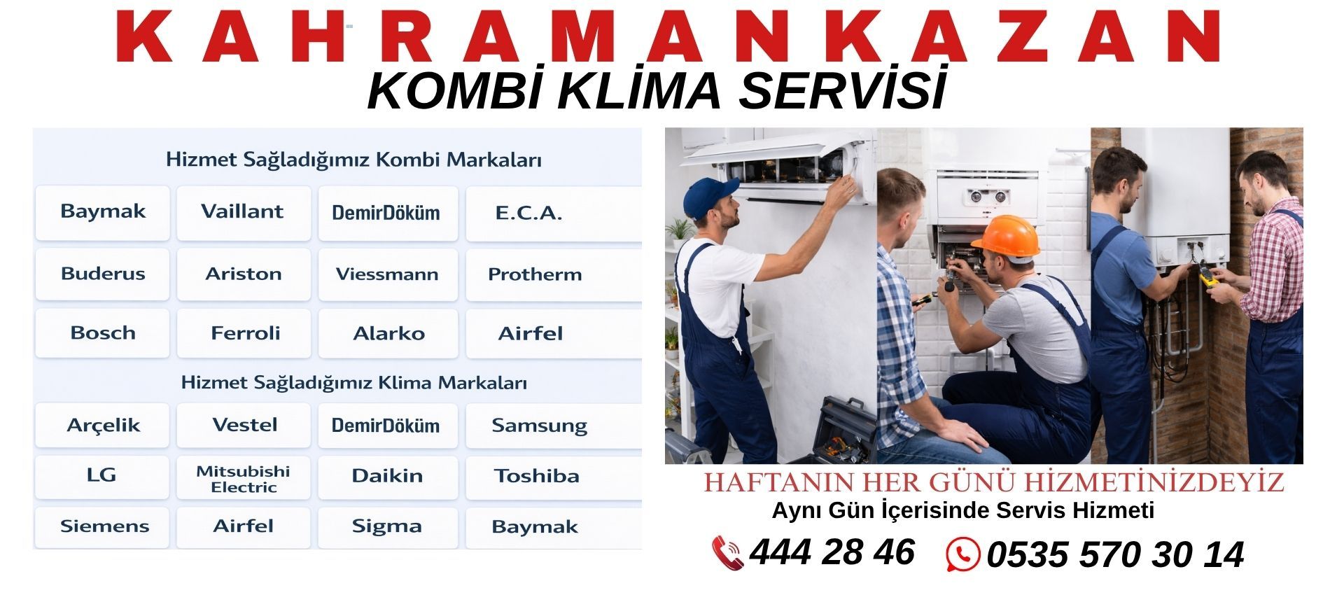 Kahramankazan Kombi Klima 